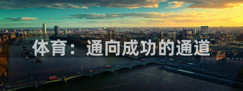 尊龙官方正版app娱乐：体育：通向成功的通道